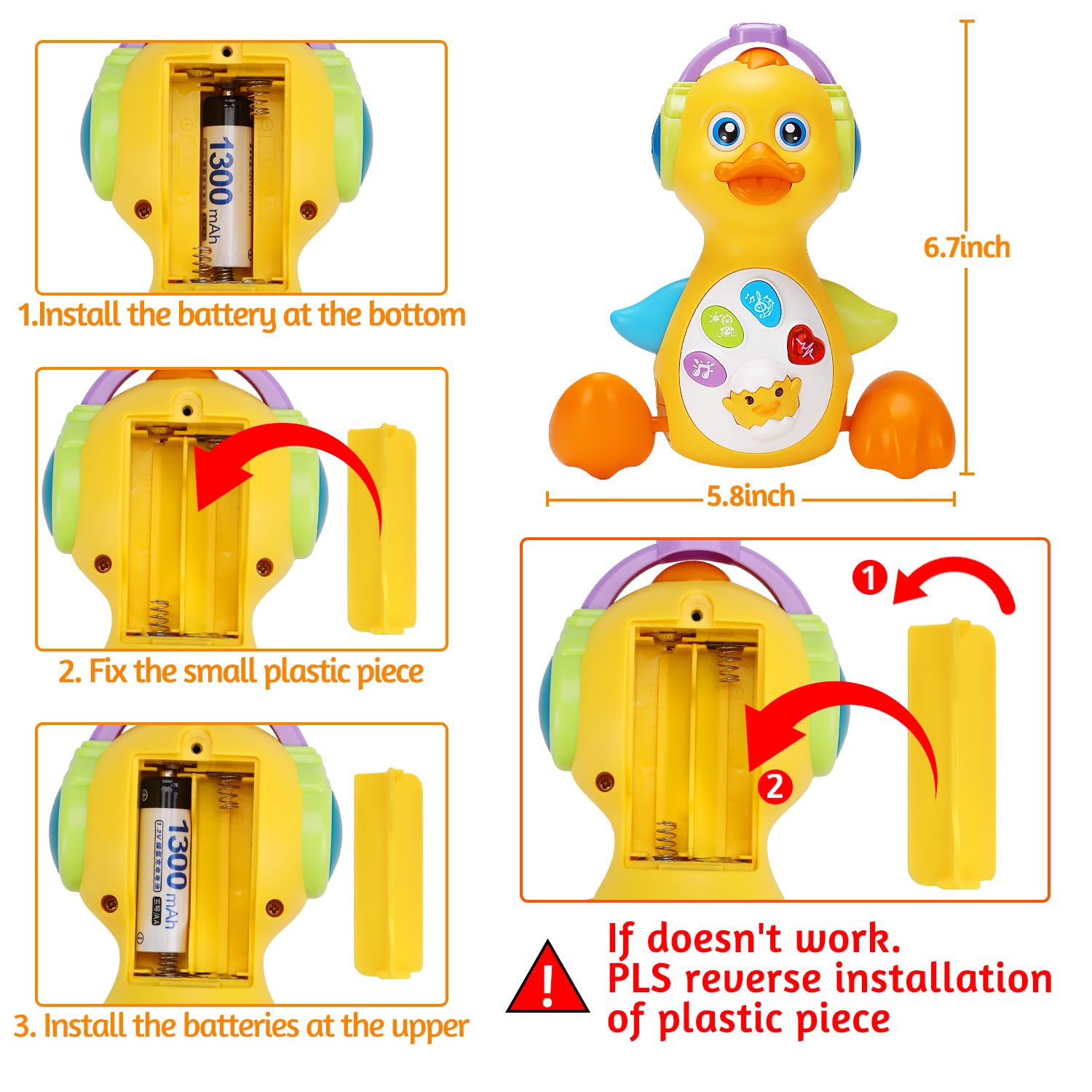 Tsomtto safe ABS plastic keeps babies safe during play