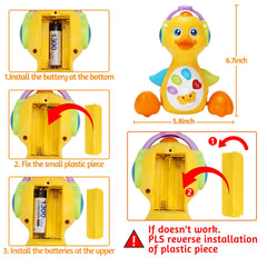Tsomtto safe ABS plastic keeps babies safe during play