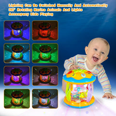Tsomtto 360-degree light show and rotation for imagination.