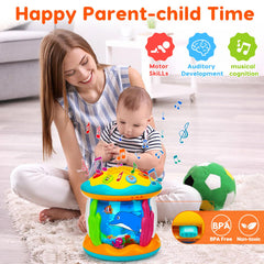 Tsomtto BPA-free ABS material ensures safe, durable baby toy