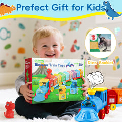 Tsomtto colorful wagons and locomotive enhance pretend play narratives.