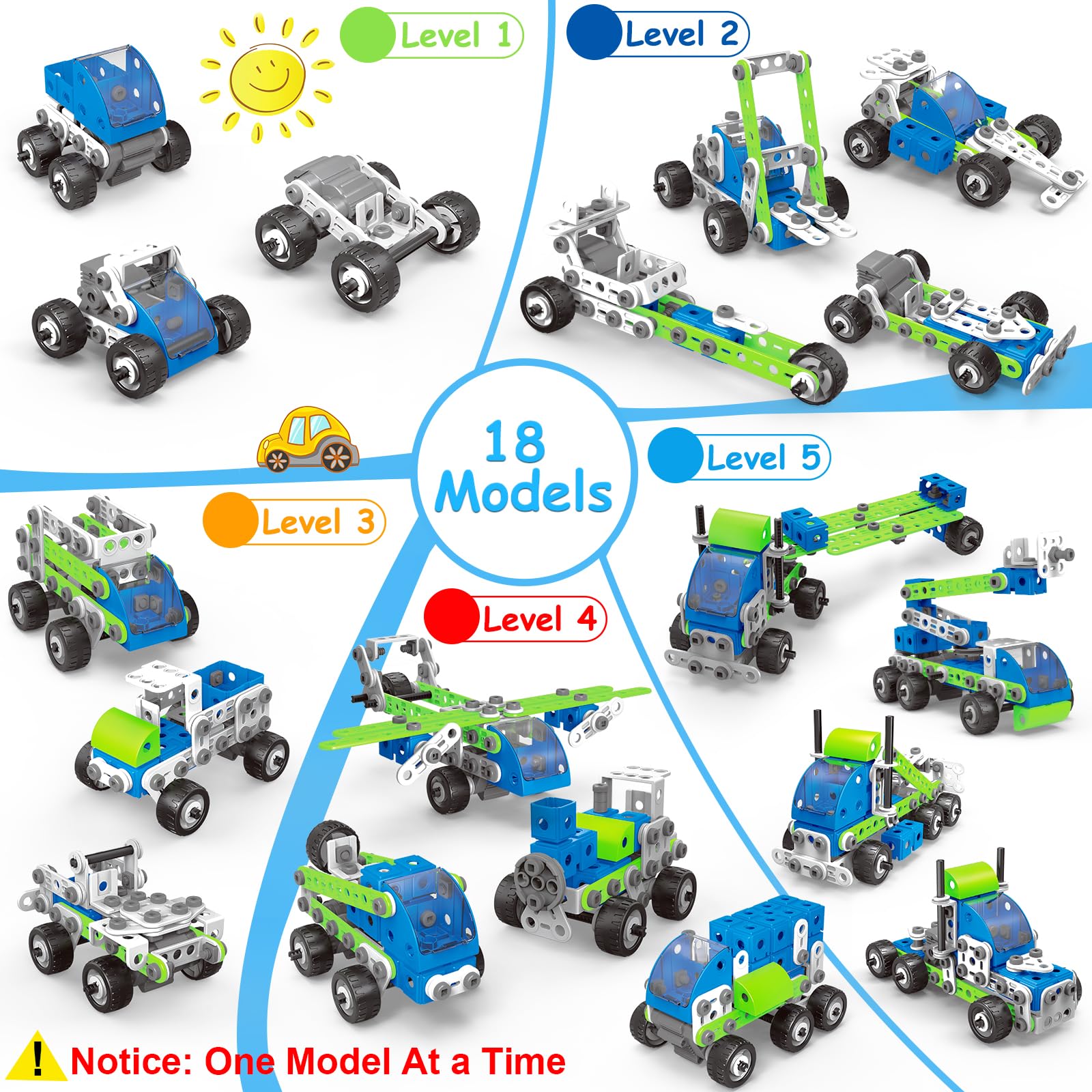 Tsomtto friction-powered rocket car demonstrates motion concepts through hands-on activity.