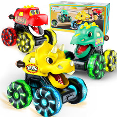 Tsomtto Monster Truck Tyrannosaurus Dino Truck for imaginative play.