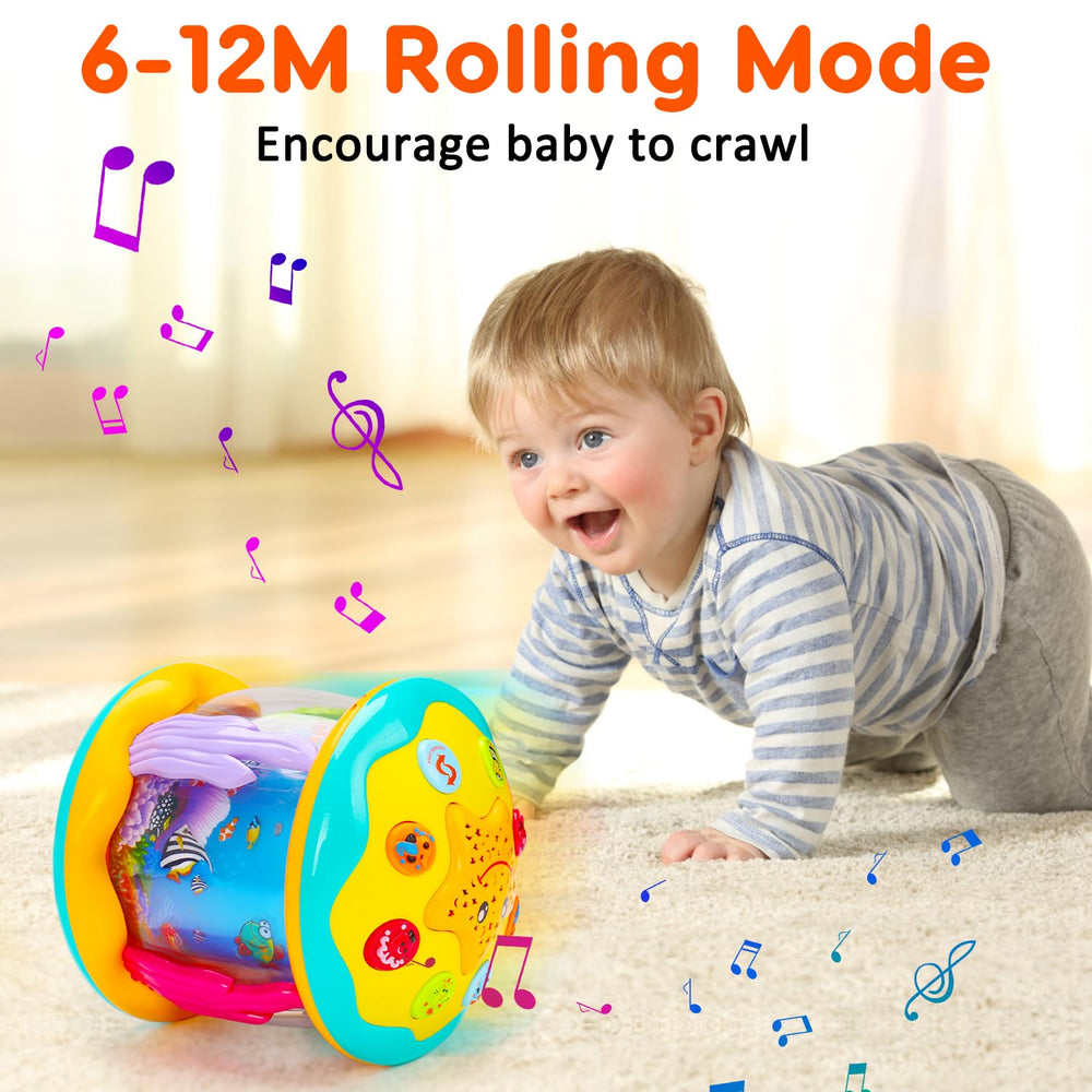 Tsomtto musical light-up toy offers animal melodies for early listening
