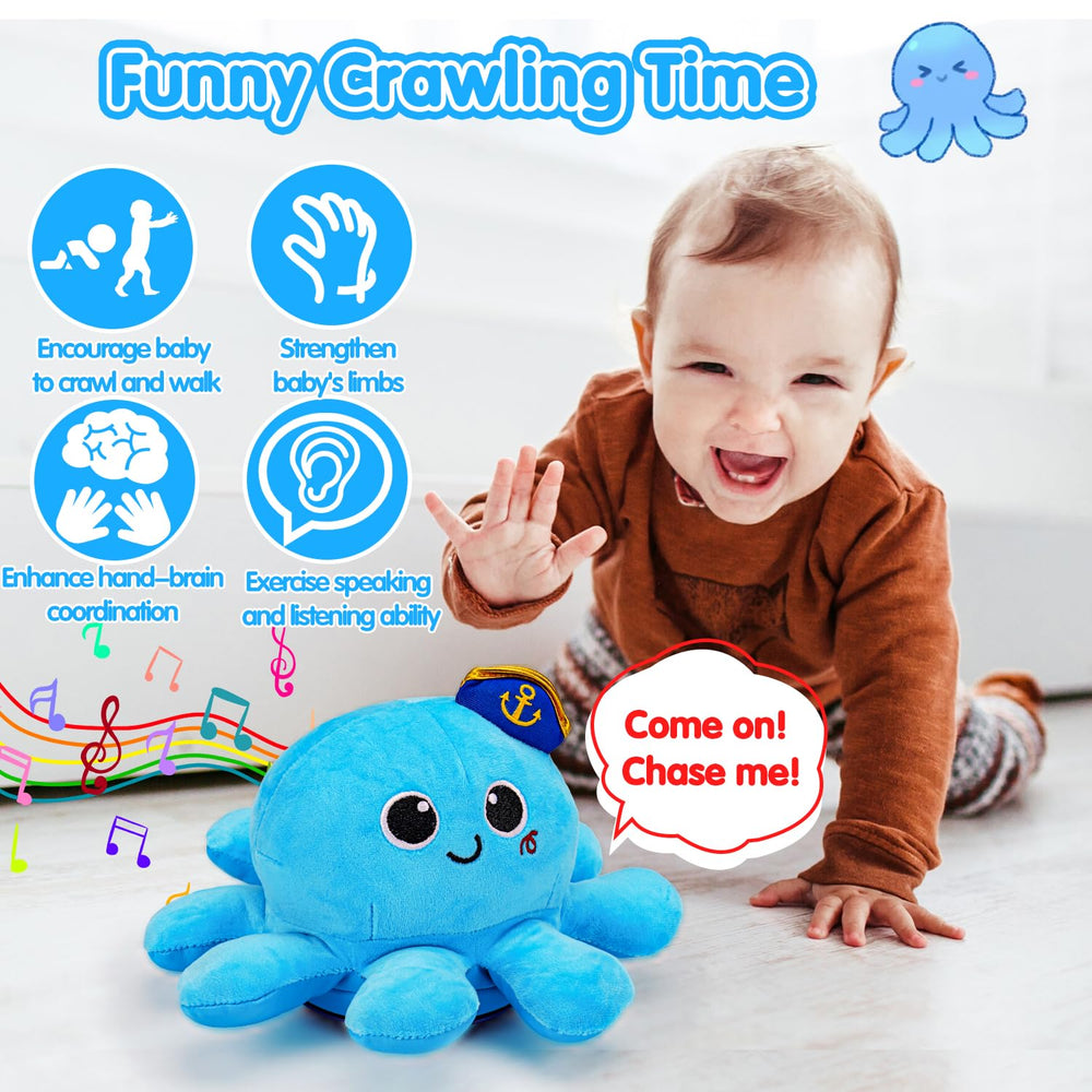Tsomtto octopus light-up toy captivates with colors during play