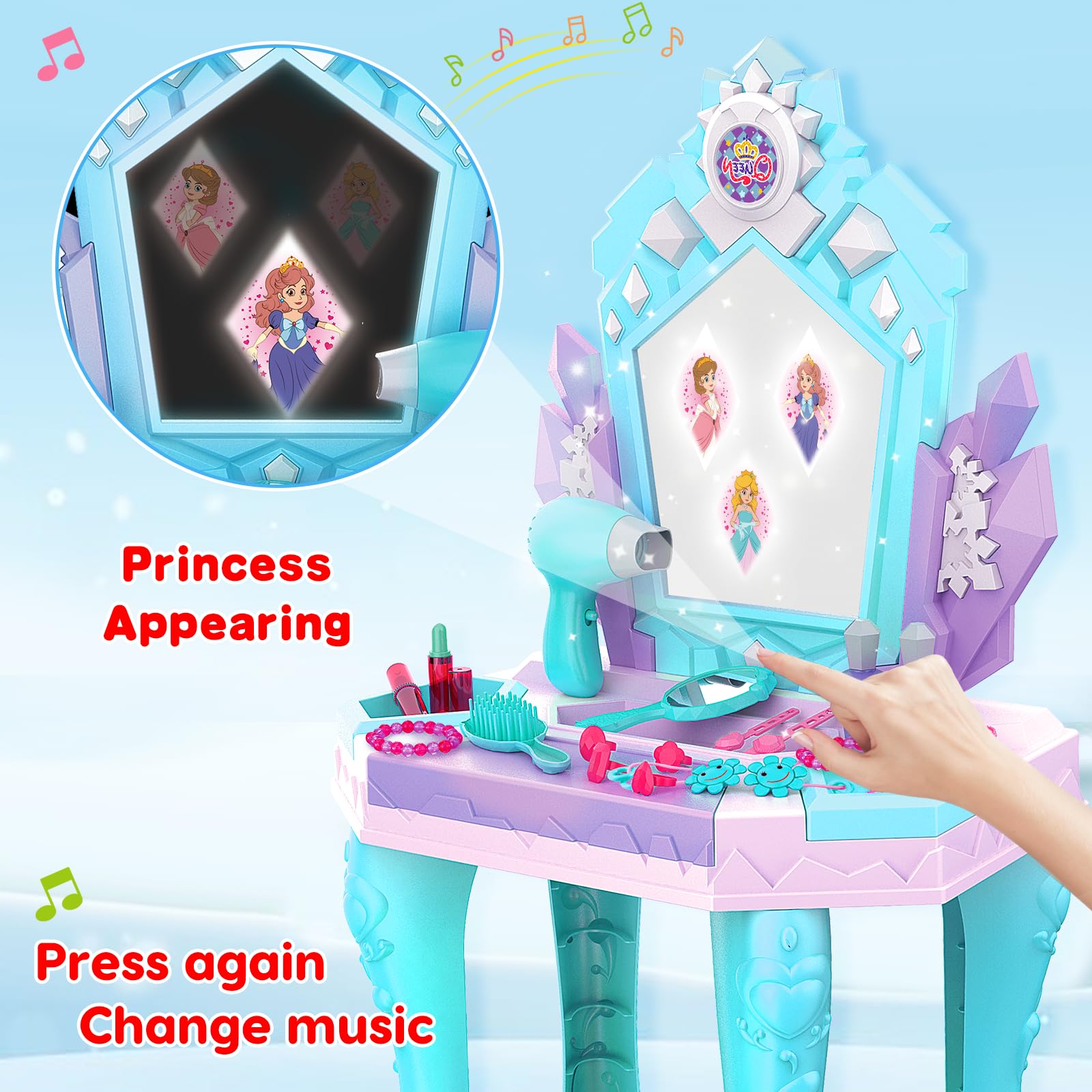 Tsomtto princess dress-up playset supports storytelling and style ideas