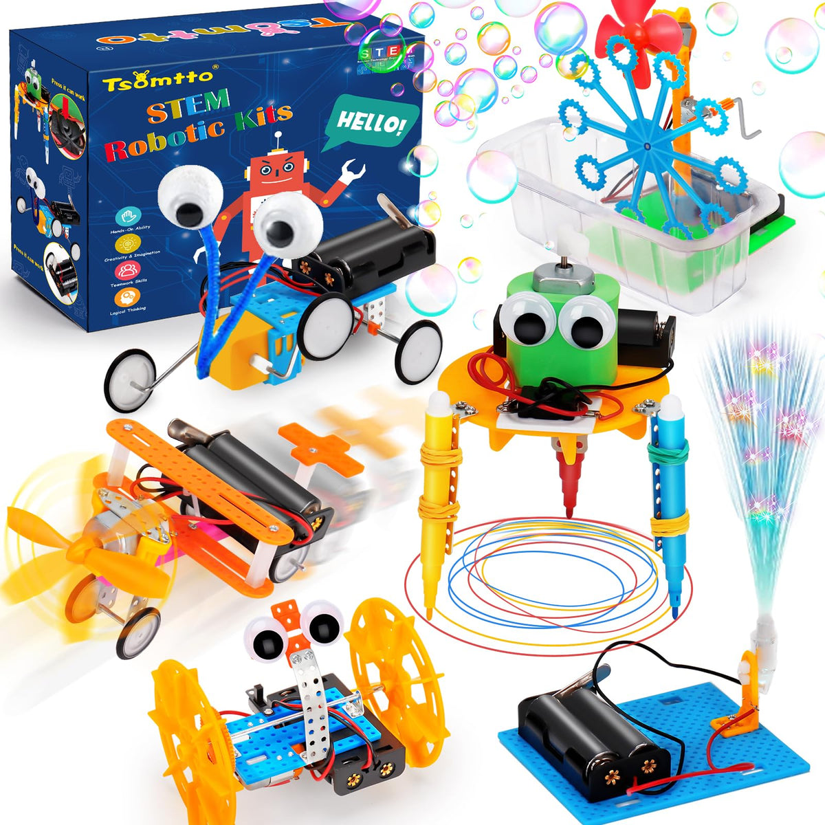 Tsomtto STEM reptile robot model for kids boosts hands-on exploration and creativity