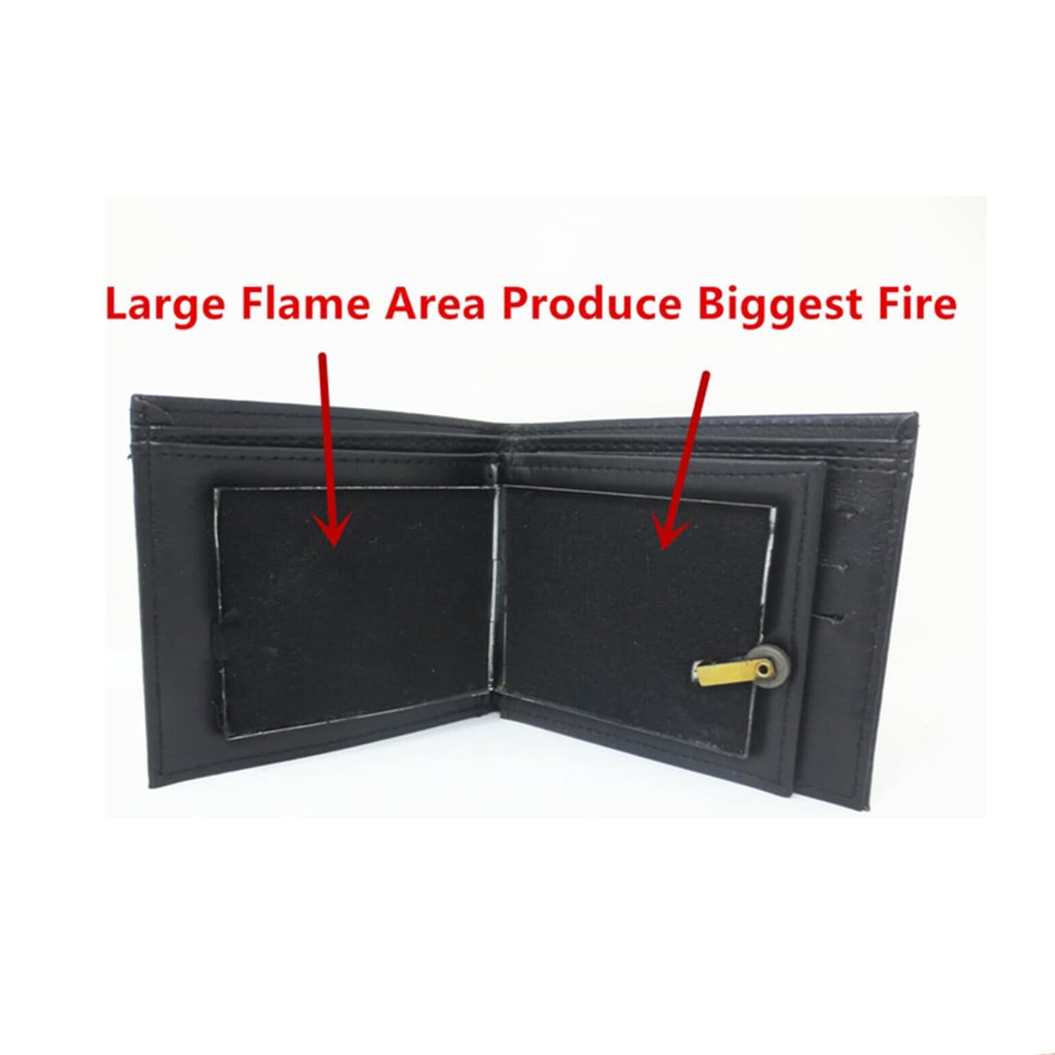 TSY TOOL Fire Wallet demonstrates sleight of hand with a lifelike flame illusion.