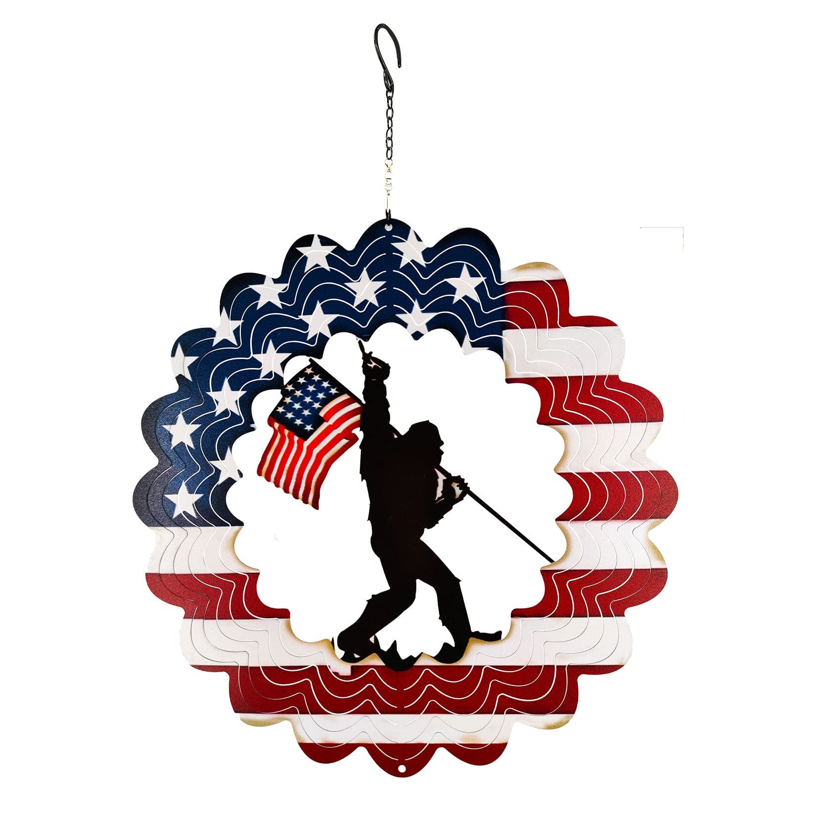 TT & MM Sasquatch wind spinner yard decor spinning adds kinetic charm outdoors