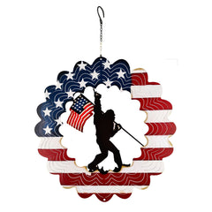 TT & MM Sasquatch wind spinner yard decor spinning adds kinetic charm outdoors