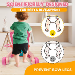 TTAMG Baby Walker spinning rollers for tactile engagement and hand-eye coordination