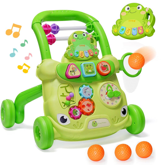 TTAMG Baby Walker Toy Panel boosts shape and color recognition during play.