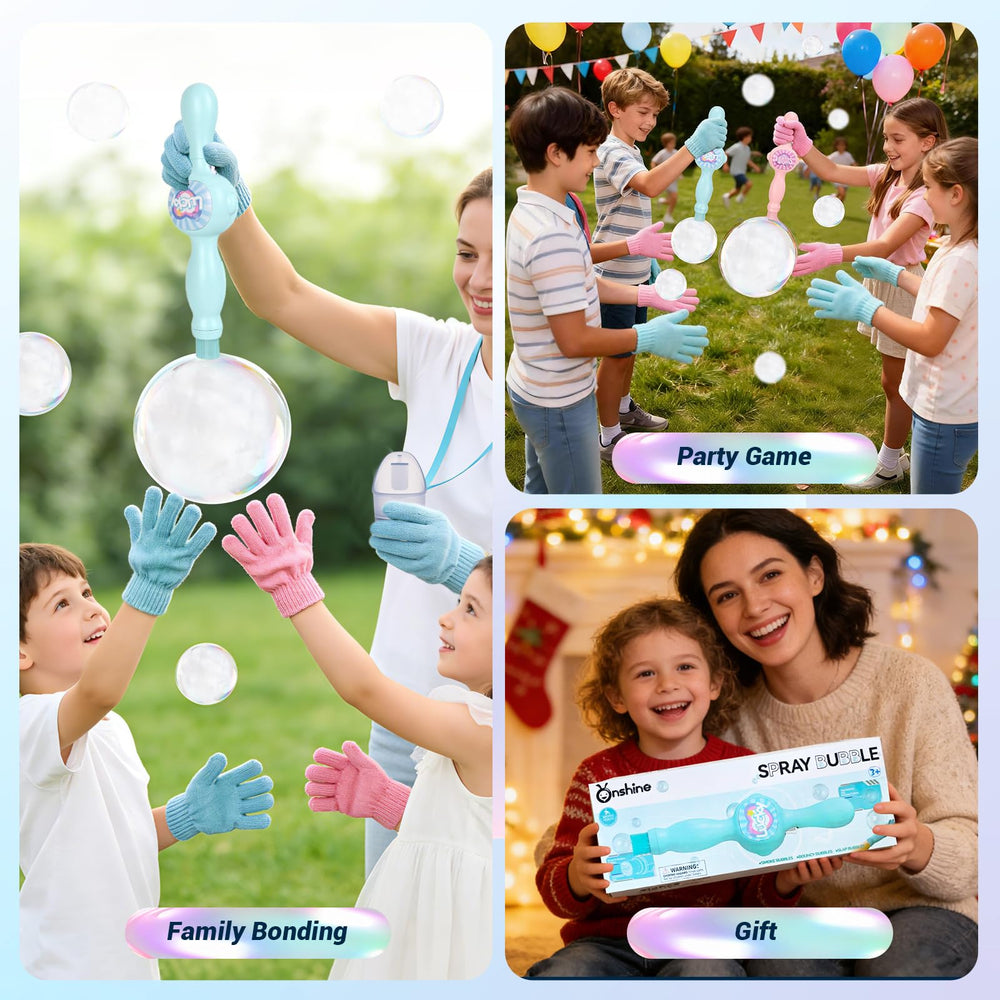 TTKADIY Family-friendly bubble wand supports interactive play and creative exploration.