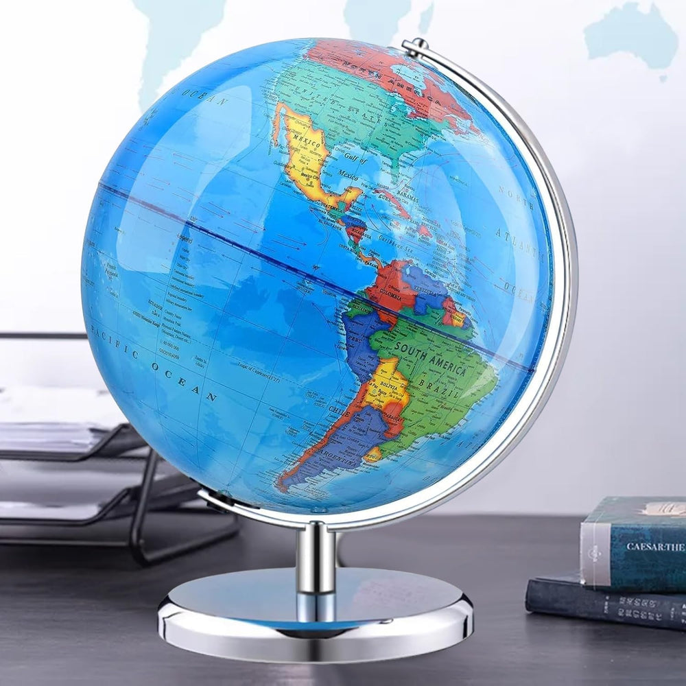 TTKTK rotating globe engages kids during lessons and presentations.