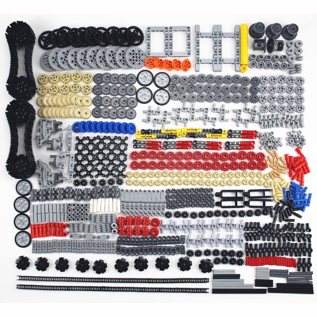 TTLYHEK 1533pcs parts assortment cover image highlights versatile build potential for STEM projects.