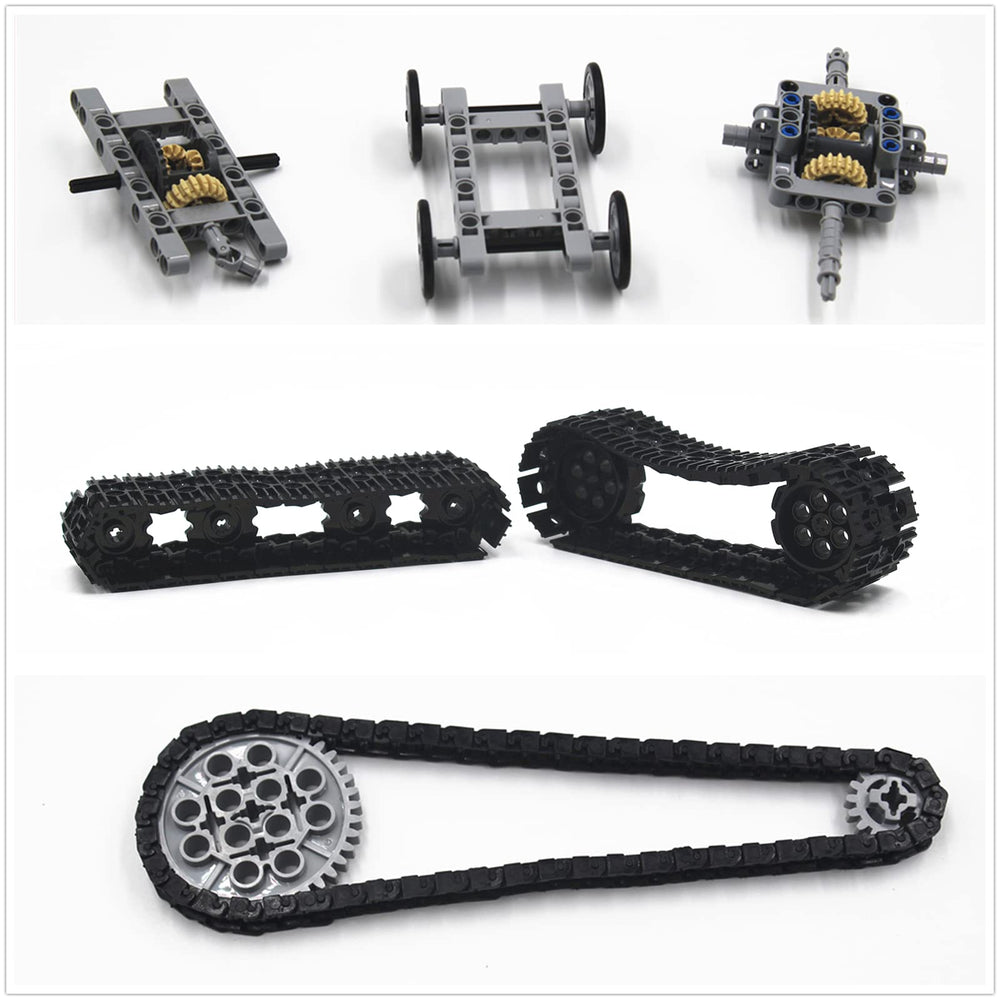 TTLYHEK track tank wheel set showcases track system for dynamic model play.