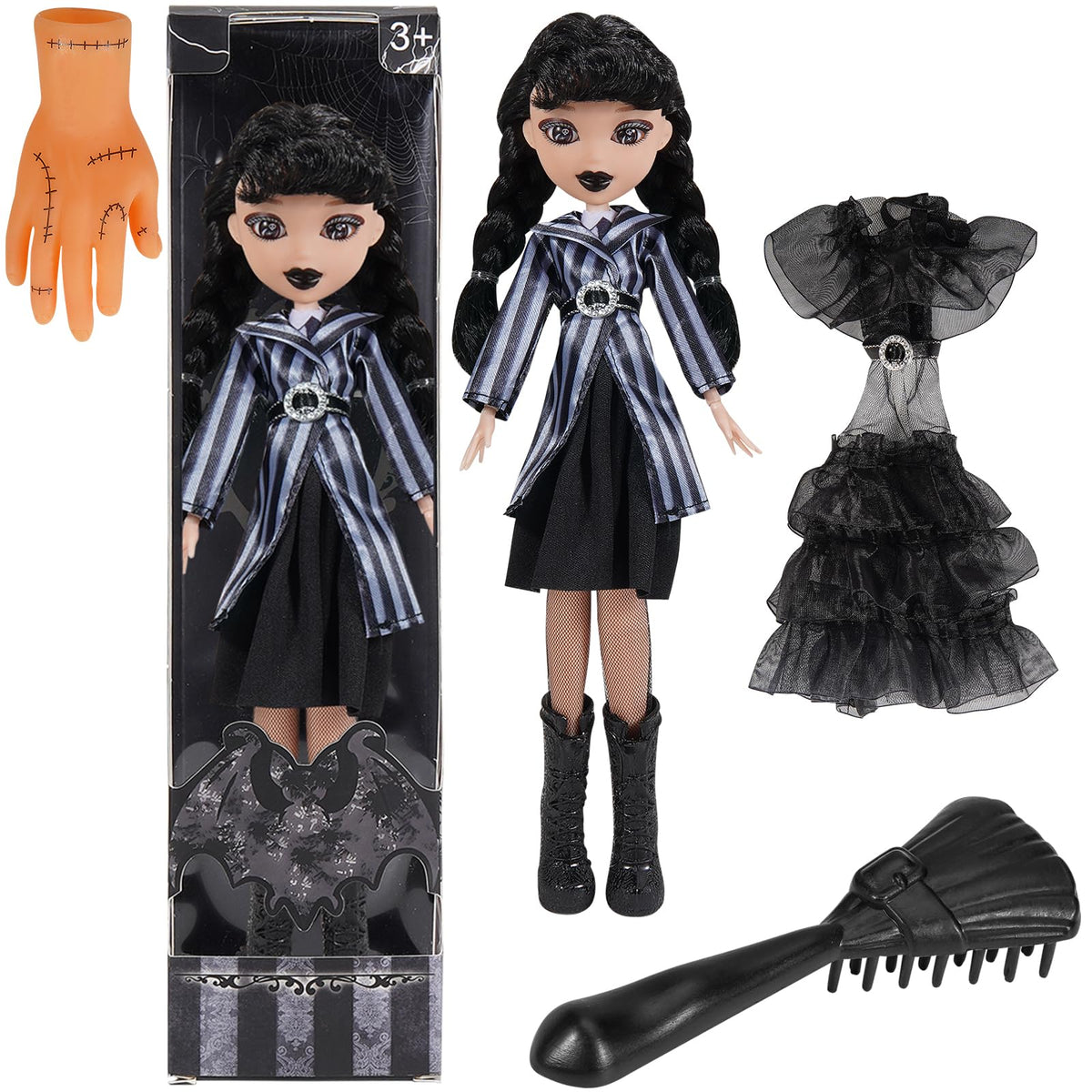 TTSUIMILESS 10-inch doll in gift box, ideal for imaginative play and gifting.