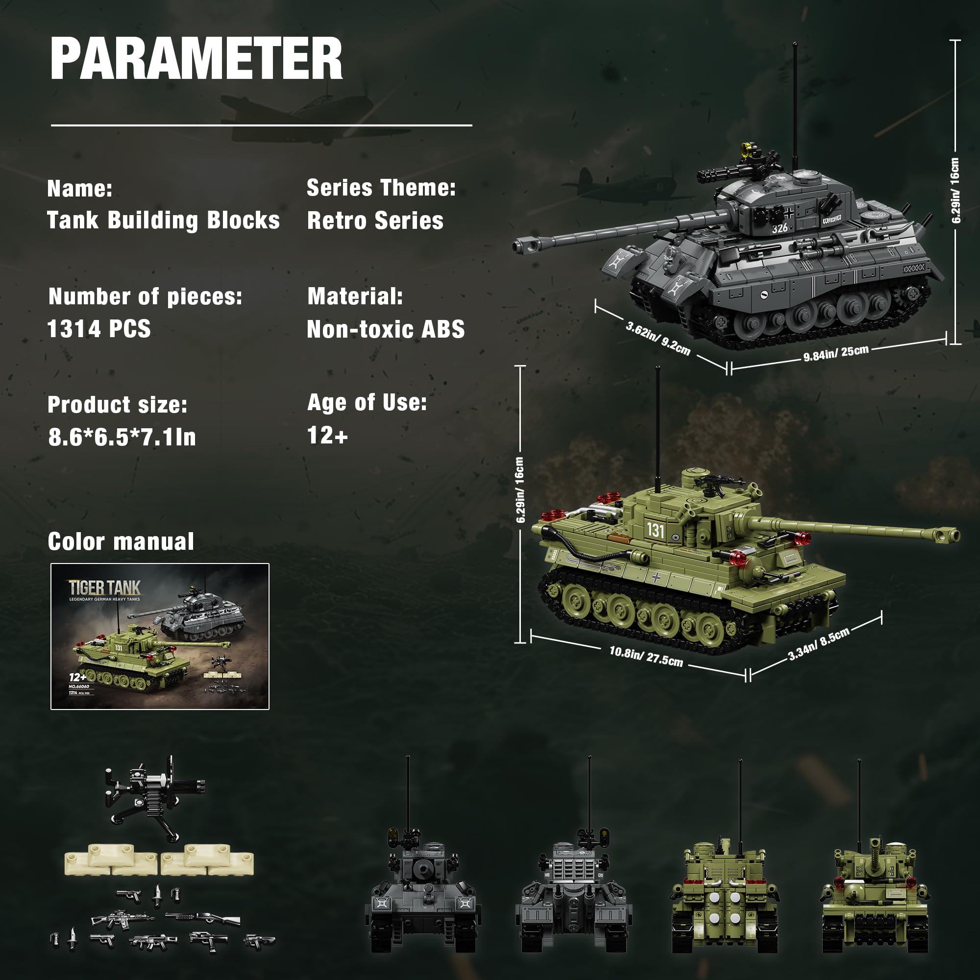 Tuajixz 1314-piece kit provides precise assembly for seasoned builders.