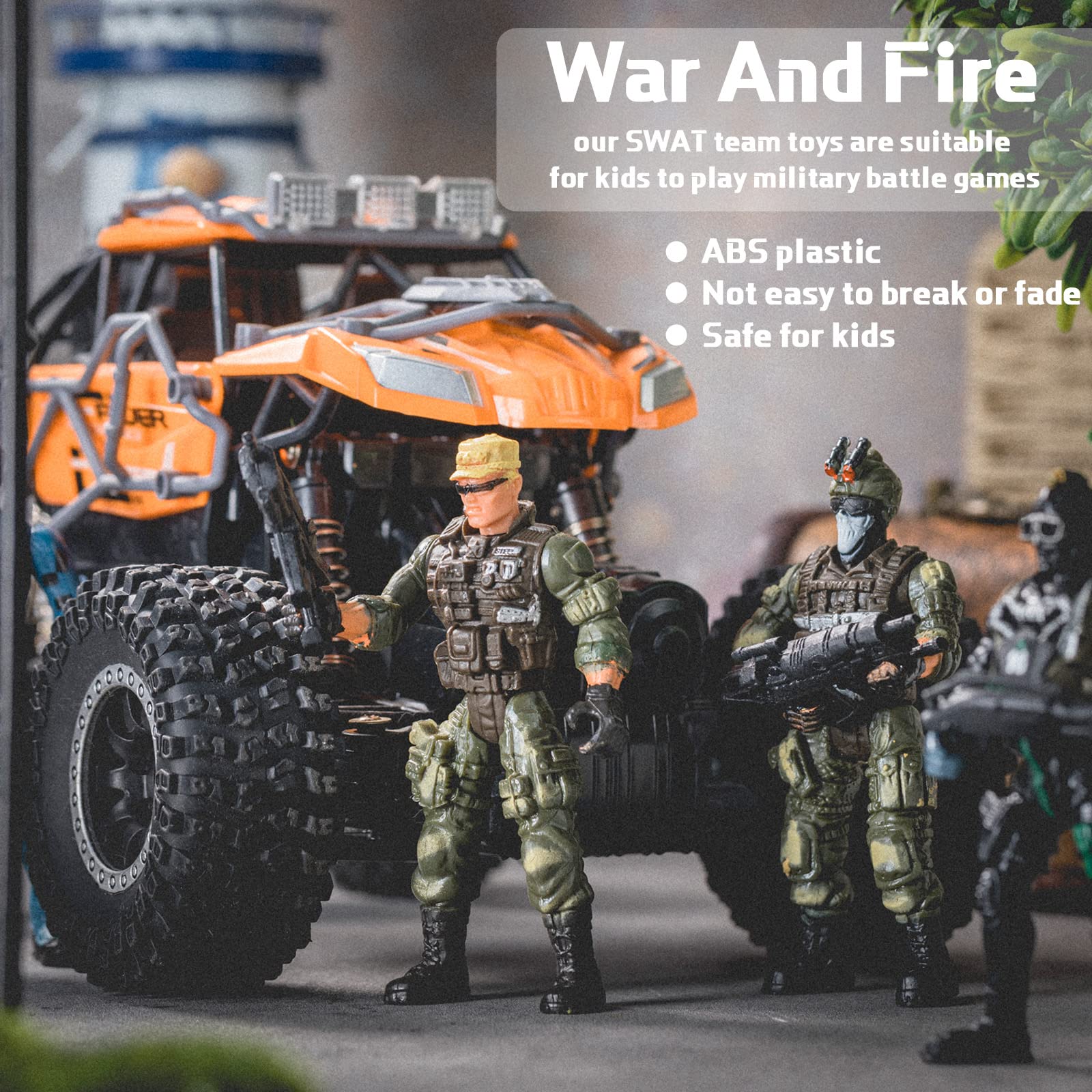 Tuanse gift-ready army toy set ideal for holidays, birthdays, and classroom prizes.
