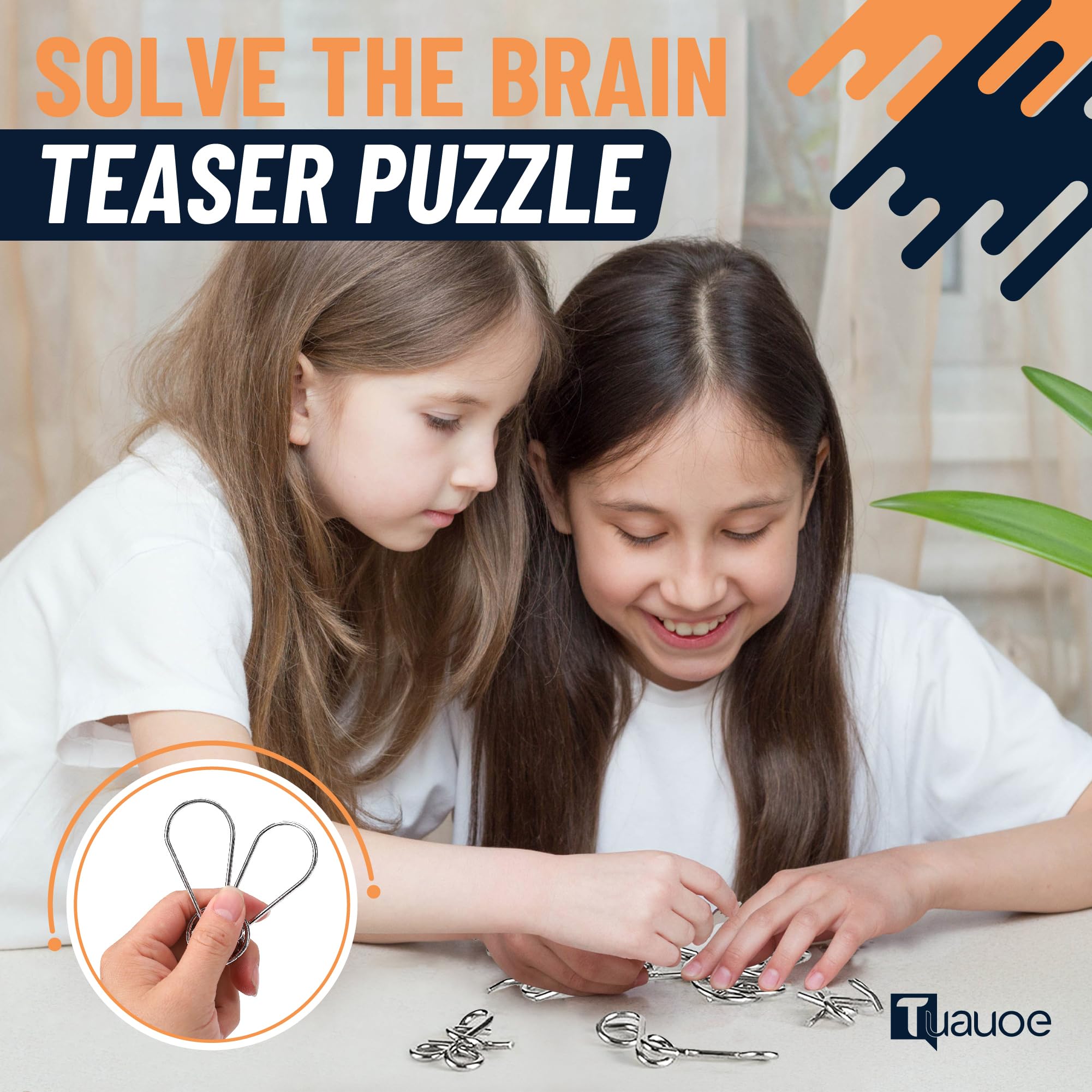 Tuauoe portable mind challenges fit in pockets for on-the-go focus.