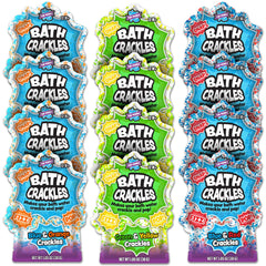Tub Works Bath Crackles product display showcasing the variety 12-pack