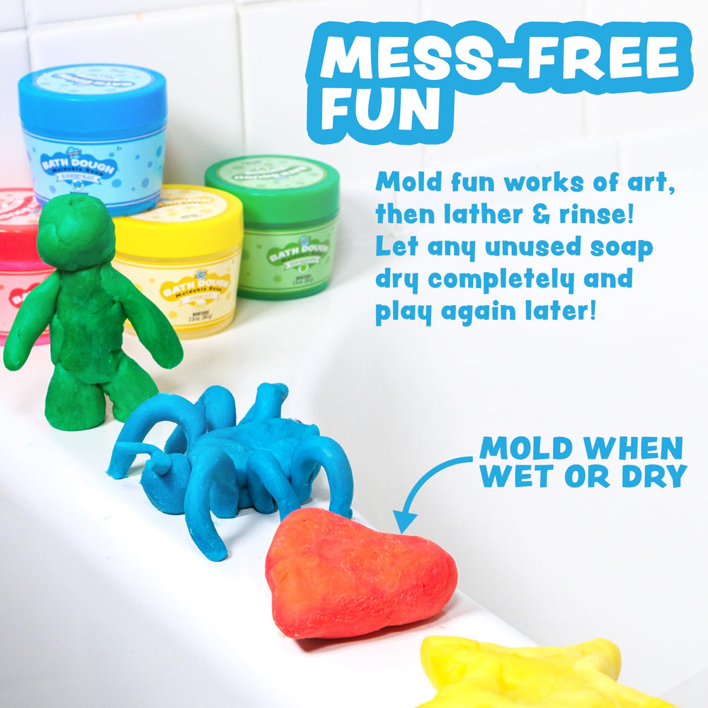 Tub Works Bath Dough shea butter and glycerin sketch highlights gentle cleanse and hydration