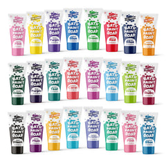 Tub Works Bath Paint Soap 24-pack color palette for creative tub time.