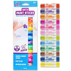 Tub Works Bath Paint Sticks on tub wall boost imaginative bath time play