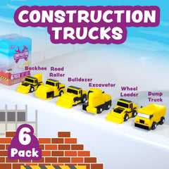 Tub Works Bulldozer no-hole toy; soft grip for safe bath fun.