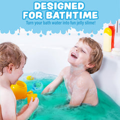 Tub Works jelly bath bombs color water vividly for engaging bath time.