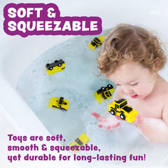 Tub Works Road Roller no-hole toy; sturdy and floats for water play.