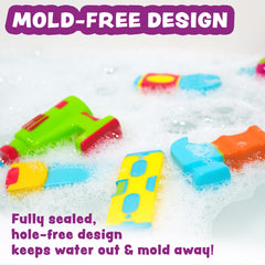 Tub Works Tools level bath toy supports playful learning and water exploration