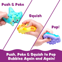 Tub Works Tub Poppers three pack showcases marine shapes for versatile play
