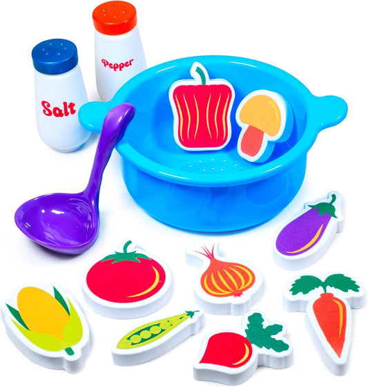 Tub Works Tub Soup scoop ready for kid-friendly bath time play