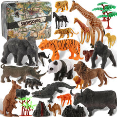 Tubasaya safari elephant figure 6-inch for imaginative wildlife play and learning.