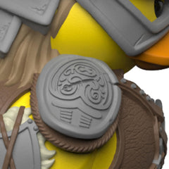 TUBBZ Dovahkiin vinyl detail shot, showing crisp colors and textures.