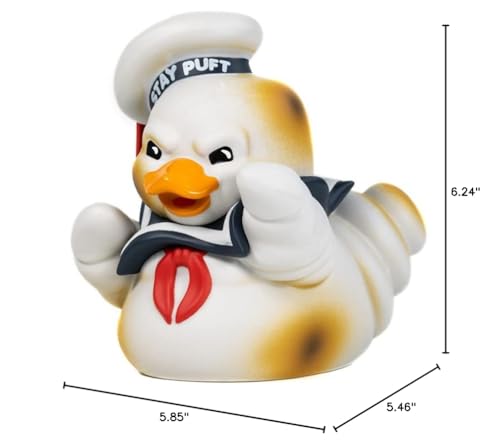TUBBZ Stay Puft duck on car dashboard for jeep ducking