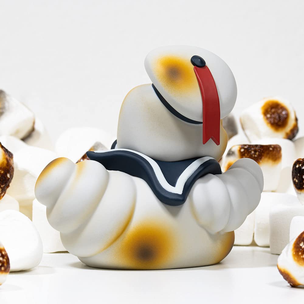 TUBBZ Stay Puft duck in display case ready for shelf