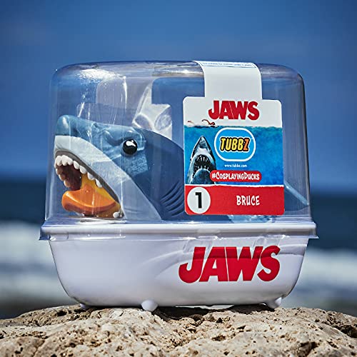 TUBBZ Jaws Bruce pairs with other characters for a growing collection.