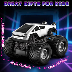 Tubkam durable ABS shell withstands bumps during active play.