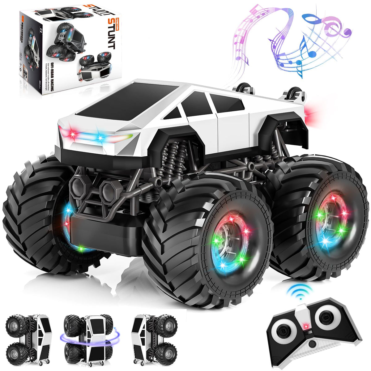 Tubkam remote control car with 360-degree rotation for dynamic play.