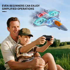Tubokoro RC Plane uses crash-resilient foam for durability.