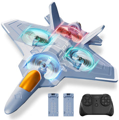 Tubokoro RC Plane with LED night lights for dazzling dusk flights.