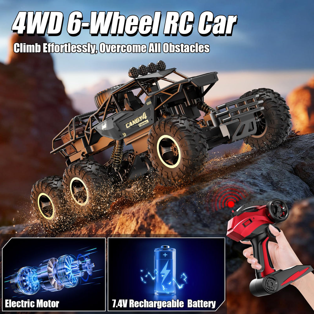 Tubokoro remote-control monster truck 1-8 scale for outdoor adventures.