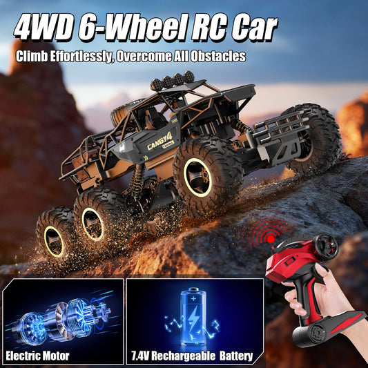 Tubokoro remote-control monster truck 1-8 scale for outdoor adventures.