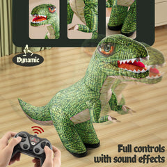 Tubokoro rechargeable battery-powered dino enables longer backyard adventures.
