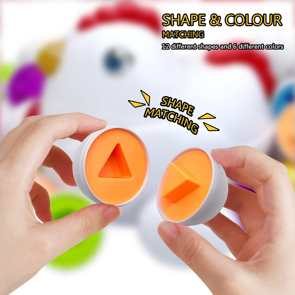 Tucimibo shape and color sorter supports early recognition learning
