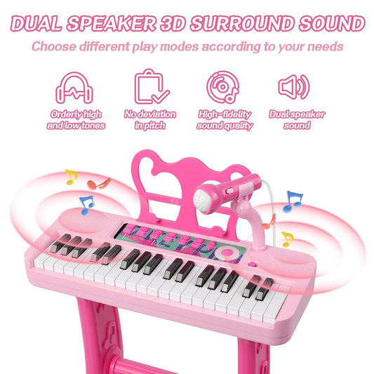 Tucraew Kids Piano with Microphone—sing along and build confidence.
