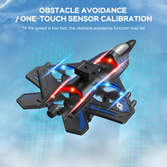 TUEESN RC Plane supports 500 ft range with anti-interference tech.