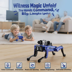 TUEESN Smart Robot Dog durable ABS construction and safe design.